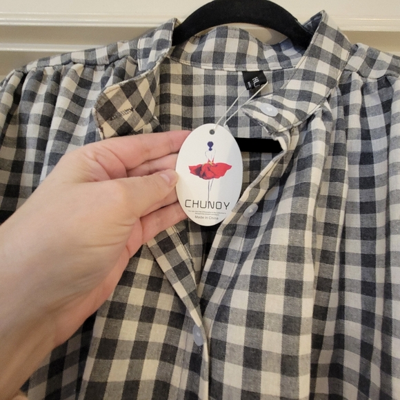 Checkered Maxi Dress - Picture 3 of 4